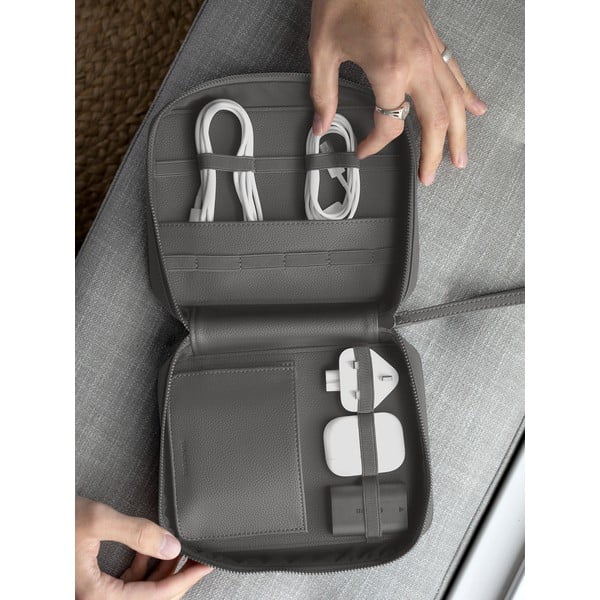Organizator za kable iz imitacije usnja Cable Tidy – Stackers-image-1
