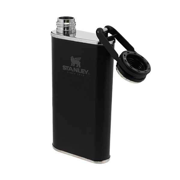 Črna prisrčnica iz nerjavečega jekla 230 ml Easy-Fill Wide Mouth Flask Black – Stanley-image-3