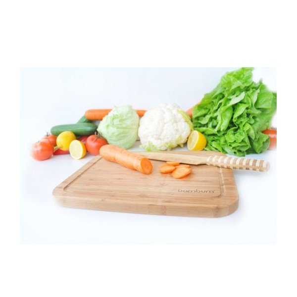 Bambusova deska za rezanje Bambum, 25 x 35 cm-image-1