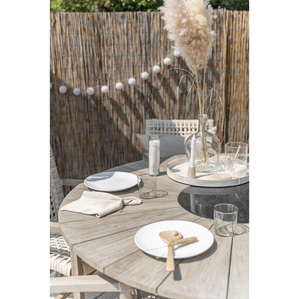 Vrtna miza iz tikovine Hartman Provence, ø 150 cm-image-1