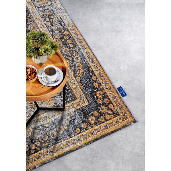 Antracitno sivo-zlata zunanja preproga 200x285 cm Martha – Villeroy&Boch-image-2