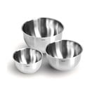 Sklede iz nerjavečega jekla v srebrni barvi v kompletu 3 ks ø 24 cm Lucca 3.0 – FABINI