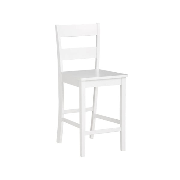 Bel barski stol iz masivnega bora (višina sedeža 60 cm) Torpedo – Støraa-image-4