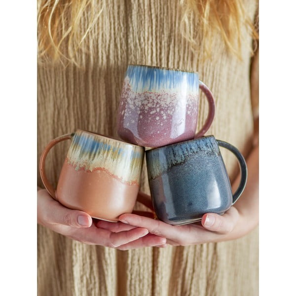 Skodelice v kompletu 3 ks iz kamenine 460 ml Cloe – Bloomingville-image-1