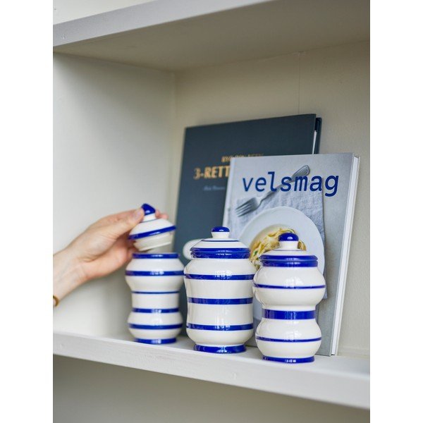 Keramične posode za shranjevanje v kompletu 3 ks za živila Maynard – Bloomingville-image-2