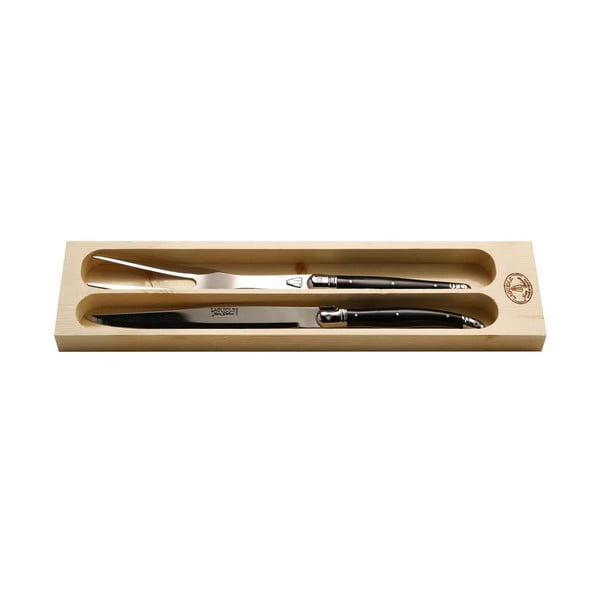 Komplet 2 kuhinjskih orodij iz nerjavečega jekla v škatli za shranjevanje Jean Dubost