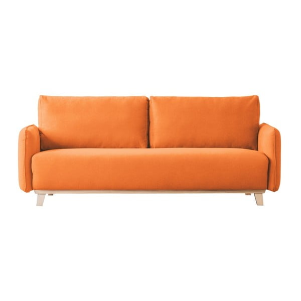 Oranžni trisedežni kavč Kooko Home Bebop