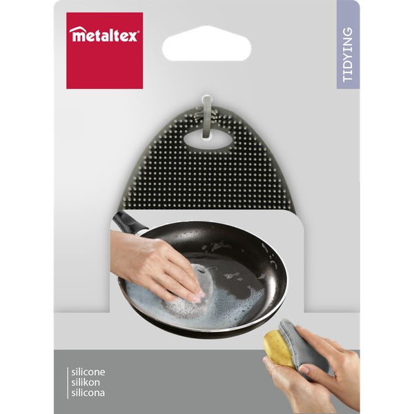 Silikonska gobica za pomivanje posode – Metaltex-image-1