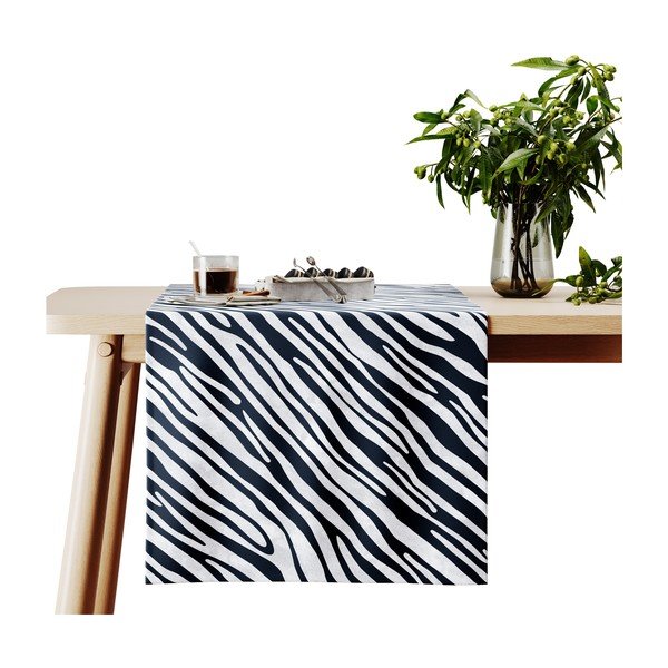 Žametni namizni tekač 40x140 cm Fun - AmeliaHome