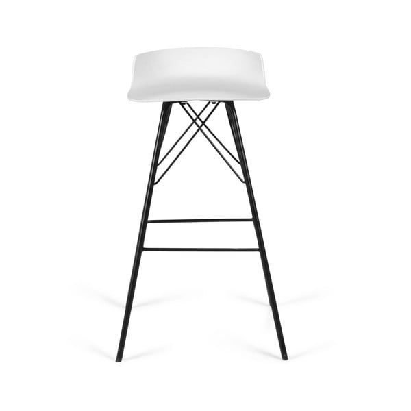 Komplet 2 beliih barskih stolov Tenzo Tori-image-2