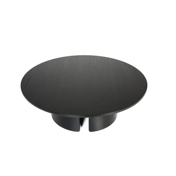 Črna mizica za kavo Teulat Cep, ø 110 cm-image-3