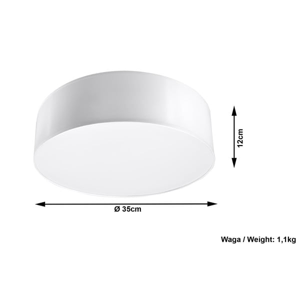 Bela stropna svetilka Sollux Atis Ceiling-image-4
