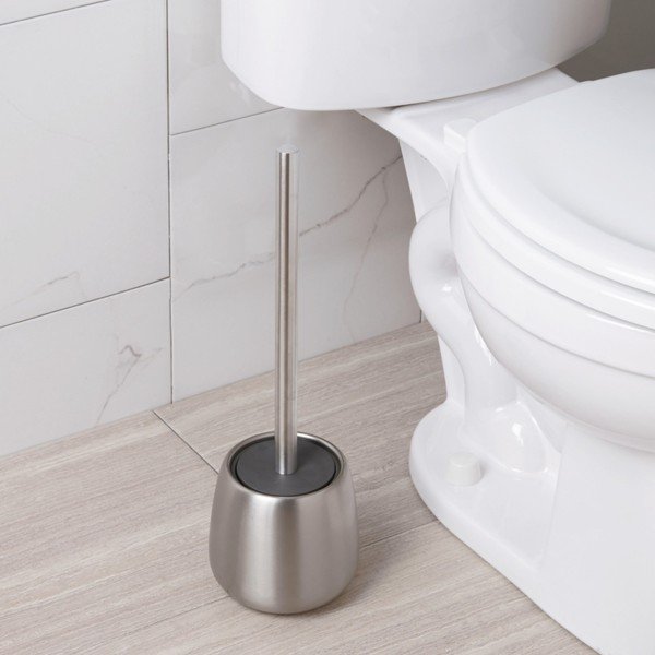 Srebrna straniščna krtača InterDesign Brizo-image-3