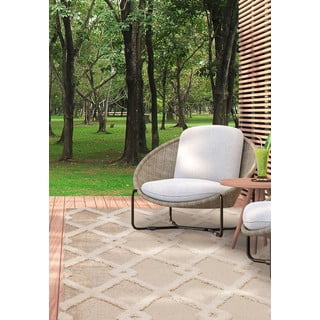 Kremno bela zunanja preproga 160x230 cm Monty – Asiatic Carpets