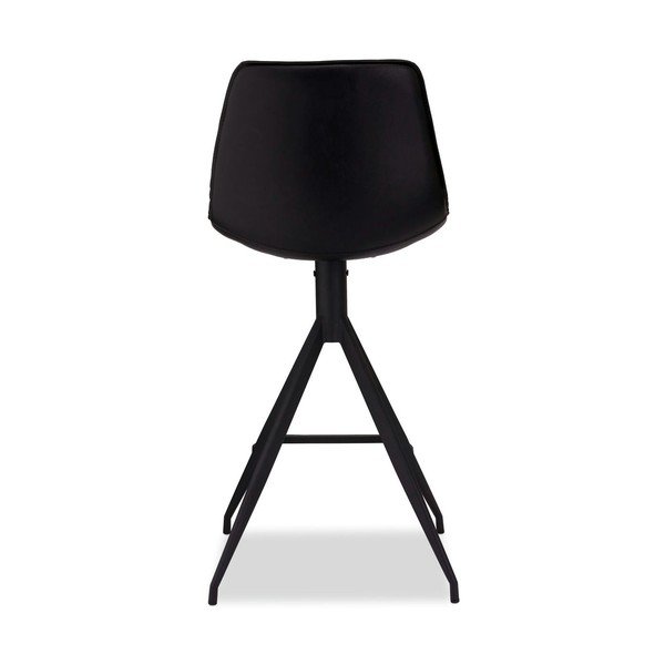 Črni vrtljivi barski stoli v kompletu 2 ks 98 cm Isabel – Furnhouse-image-2