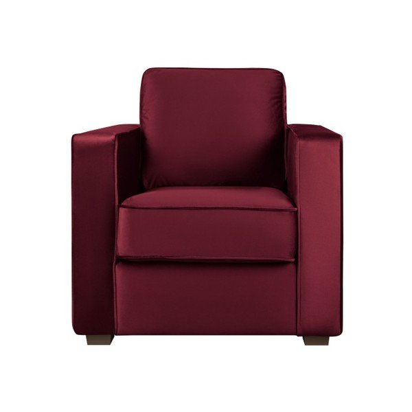 Bordo rdeč fotelj Cosmopolitan Design Denver-image-1