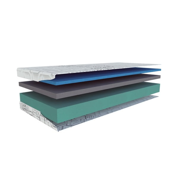 Obojestranska vzmetnica Materasso Aquasleep 3/4, 180 x 200 cm-image-1