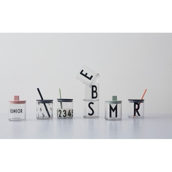 Zelen pokrovček za otroški lonček Design Letters, ø 7 cm-image-1