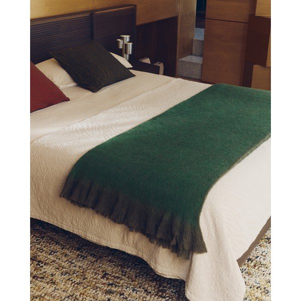 Slonokoščeno pregrinjalo iz žakarja 180x260 cm Zenti – Kave Home-image-4