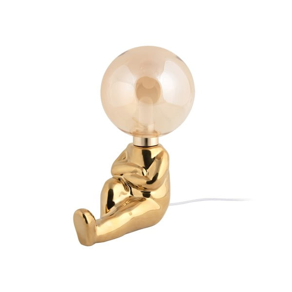 Otroška namizna svetilka v zlati barvi Joey – Leitmotiv