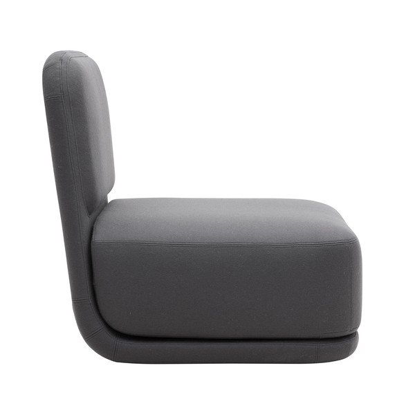 Temno siv fotelj Softline Standby Medium-image-3