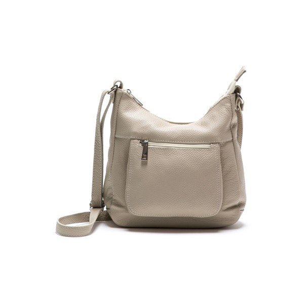 Usnjena torbica Anna Luchini 1172 Beige