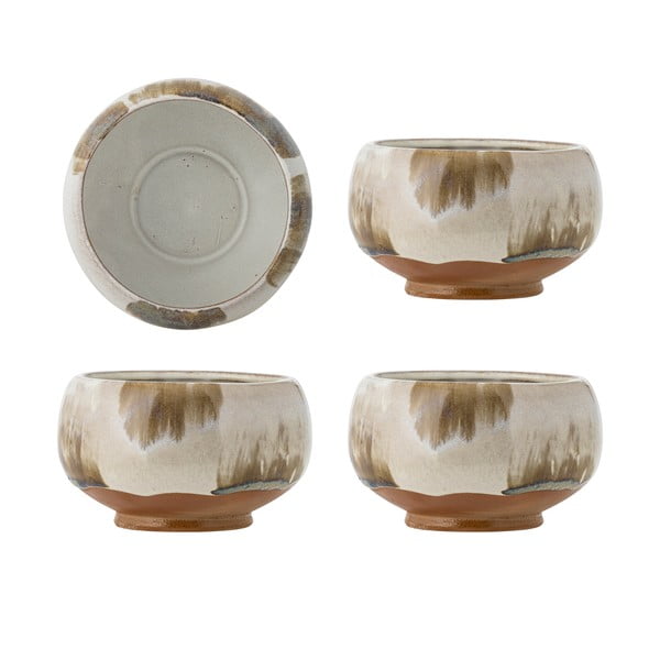 Skledice v kompletu 4 ks iz kamenine 400 ml Jade – Bloomingville