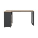 Pisalna miza z mizno ploščo v hrastovem dekorju 100x150 cm Sign – Tvilum