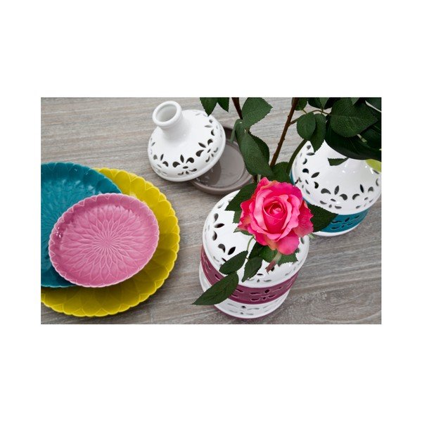 Modro-bela porcelanska vaza Mauro Ferretti Basso-image-3