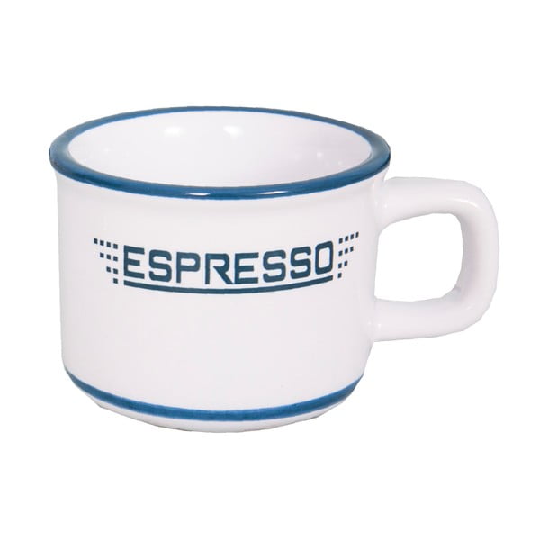 Bela keramična skodelica za espresso Antic Line Tasse