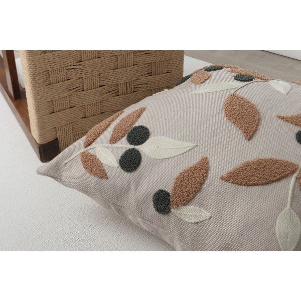 Lanena okrasna blazina 43x43 cm Sonbahar – Mioli Decor-image-2