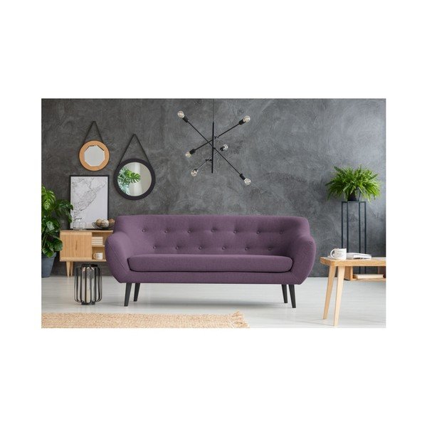 Vijolični kavč Mazzini Sofas Piemont, 188 cm-image-4