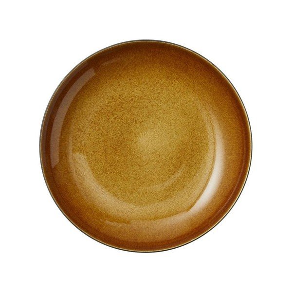 Črna/jantarna skleda iz kamenine ø 40 cm Gastro Black/Amber – Bitz-image-4