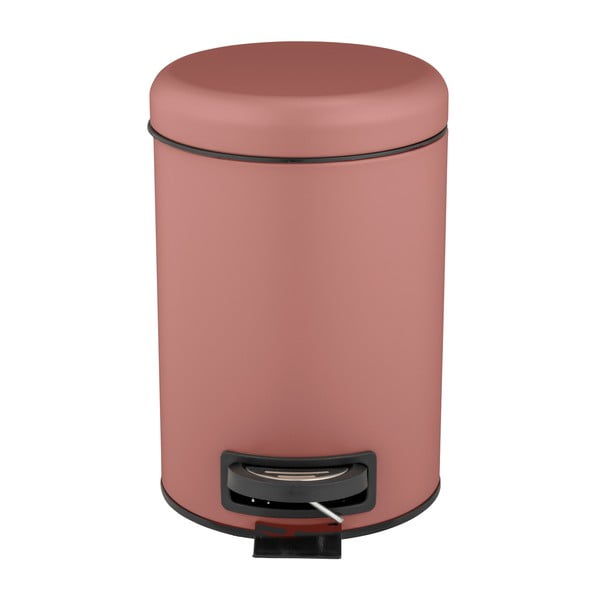 Jeklen koš za smeti s pedalom 3 l Leman – Wenko-image-1