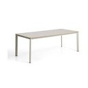 Vrtna miza s kamnito mizno ploščo 100x220 cm Anafi – Kave Home