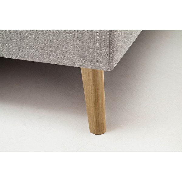 Svetlo siva boxspring postelja 160x200 cm Greta – Meise Möbel-image-1