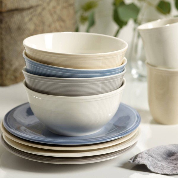 12-delni zajtrkovalni set v bež barvi Like by Villeroy & Boch Group-image-1