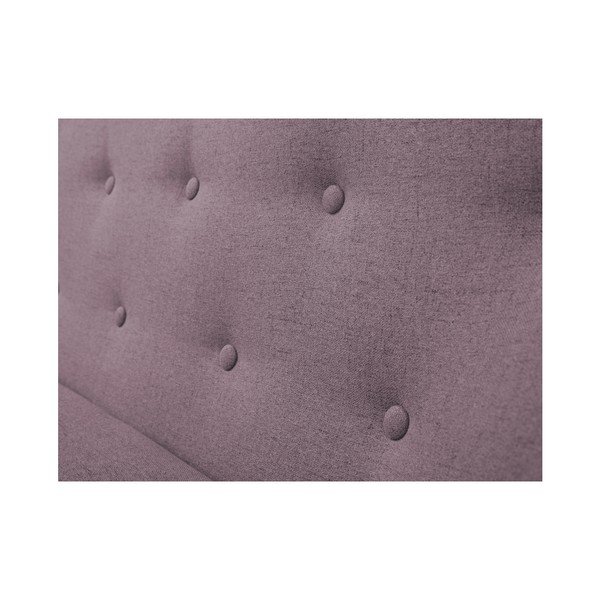 Roza dvosedežna zofa s svetlimi nogami Mazzini Sofas Sicile-image-4