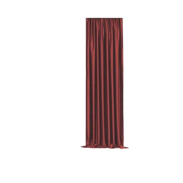Rdeča polzatemnitvena zavesa 250x100 cm - Mila Home