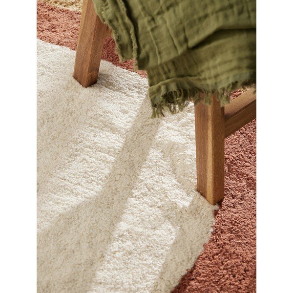 Kremno bela pralna/ročno tkana bombažna otroška preproga 140x200 cm Snuggle Riva – Hanse Home-image-4