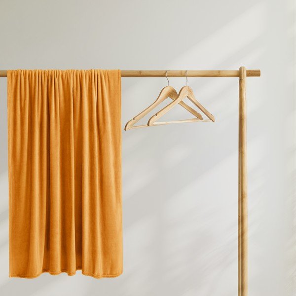 Oranžový pléd DecoKing Mic, 70 x 150 cm-image-4
