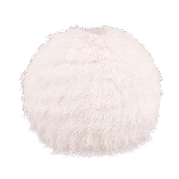 Kremno bela namizna svetilka (višina 24 cm) Furry – Reality