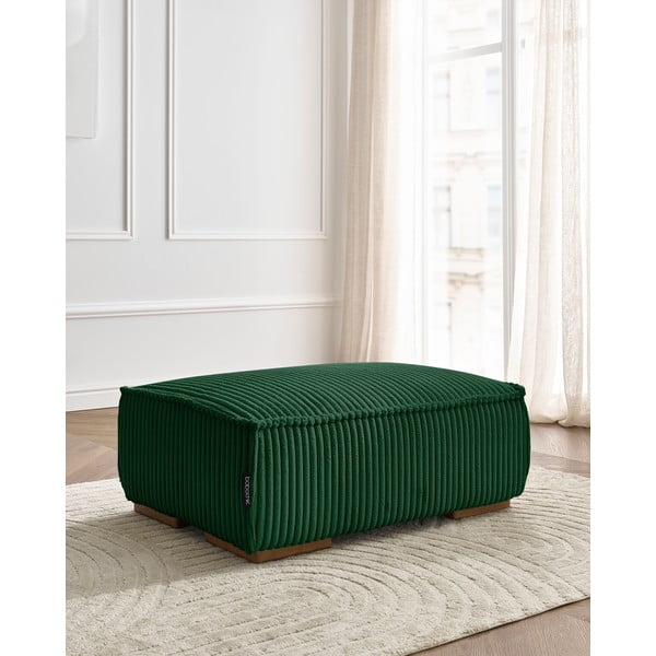 Zelen tabure iz rebrastega žameta Chelsea – Bobochic Paris-image-1