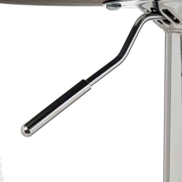 Črni oblazinjeni barski stoli v kompletu z nastavljivo višino 2 ks (višina sedeža 73 cm) – Casa Selección-image-3