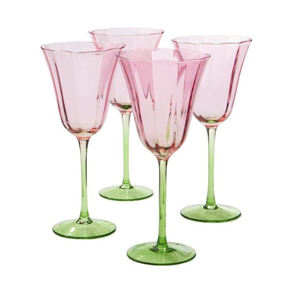 Kozarci v kompletu 4 ks za vino 380 ml Tulip – Jotex