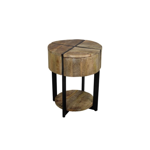 HSM kolekcija Jackso stranska mizica iz mangovega lesa, , 40 x 51 cm