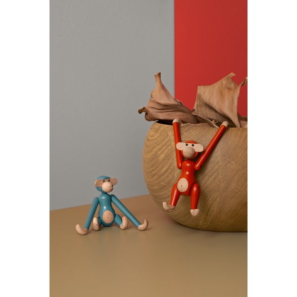 Kipec iz masivnega lesa (višina 9,5 cm) Monkey Mini – Kay Bojesen Denmark-image-2