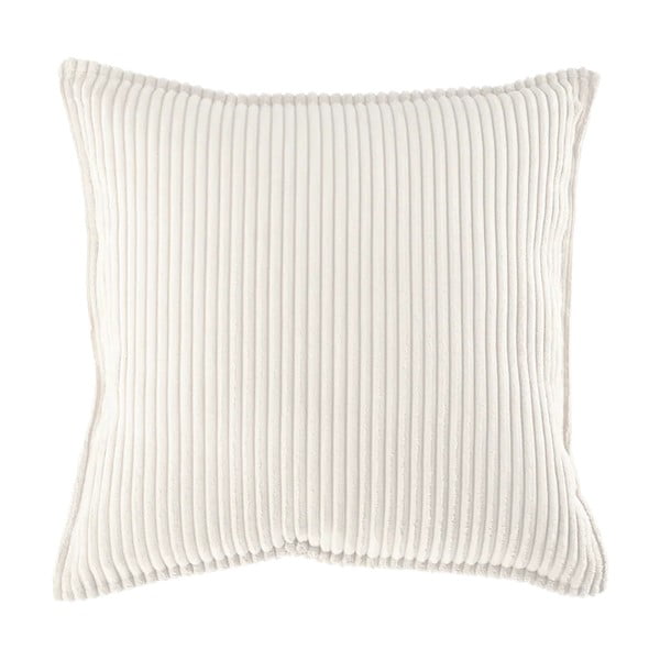 Kremno bela otroška blazina rebrasti žamet Block – Wigiwama