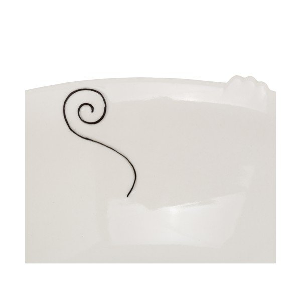 Bela porcelanasta skleda Unimasa Kitty, ⌀ 16,1 cm-image-2