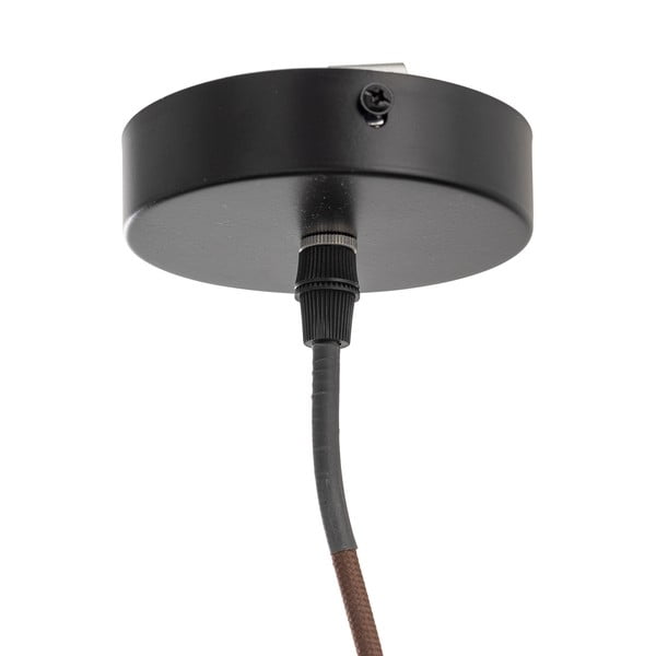 Rjava viseča svetilka s steklenim senčilom ø 27 cm Ilua – Bloomingville-image-2